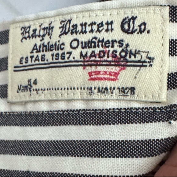 Ralph Lauren Black and White Casual Button Down Shirt - Picture 3 of 7